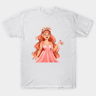 Magical flower girl T-Shirt